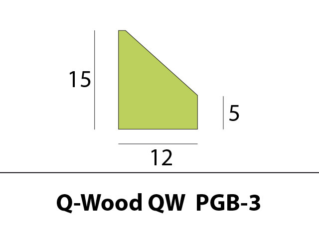 Qwood glaslat QW PGB-3